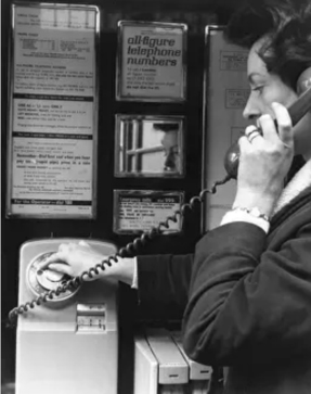 Woman on the phone